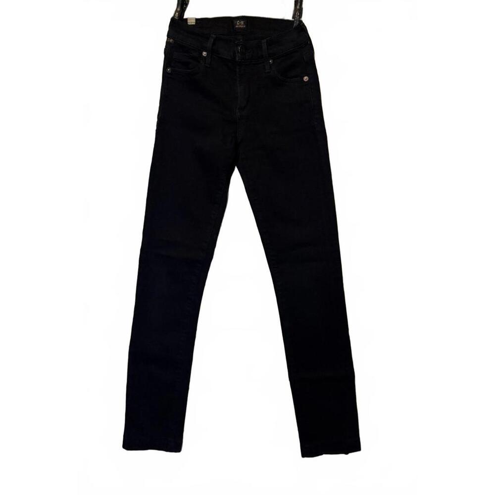 Citizens of Humanity Skinny Jeans Women’s Size 24 Black Mid Rise